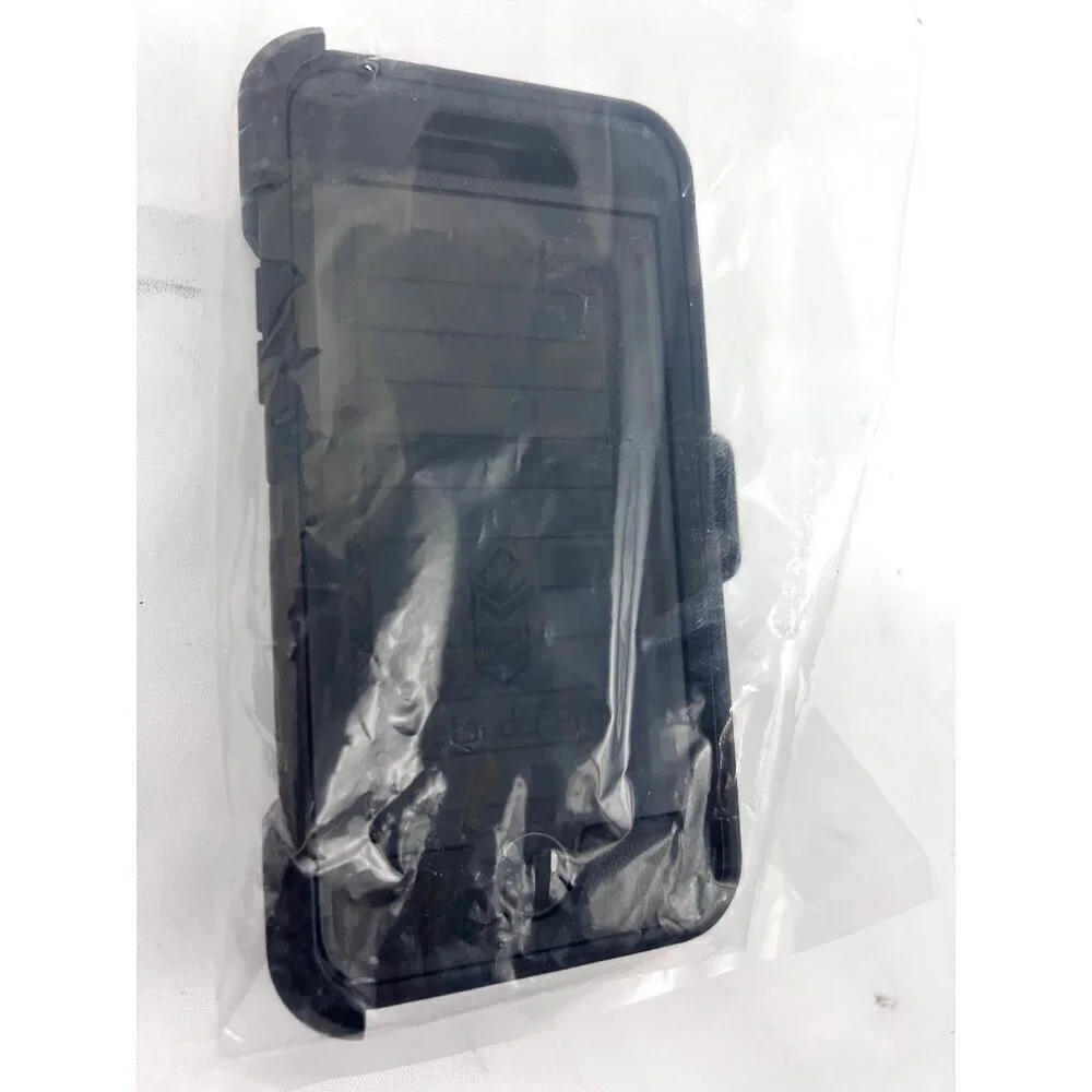 Otter Box Defender Black Case + Belt Clip Apple iPhone 7 8 SE 2nd Gen New USA